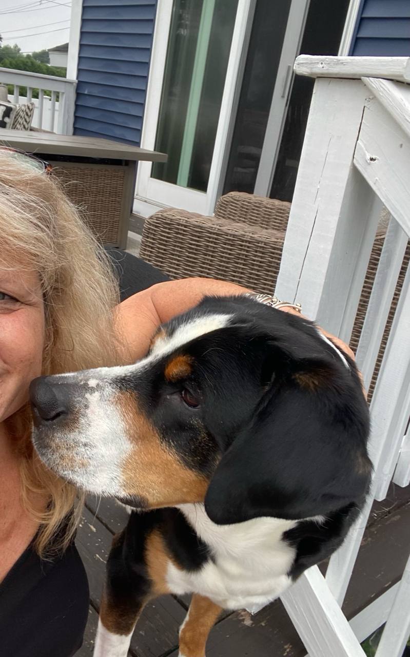 Sweet moment on the porch